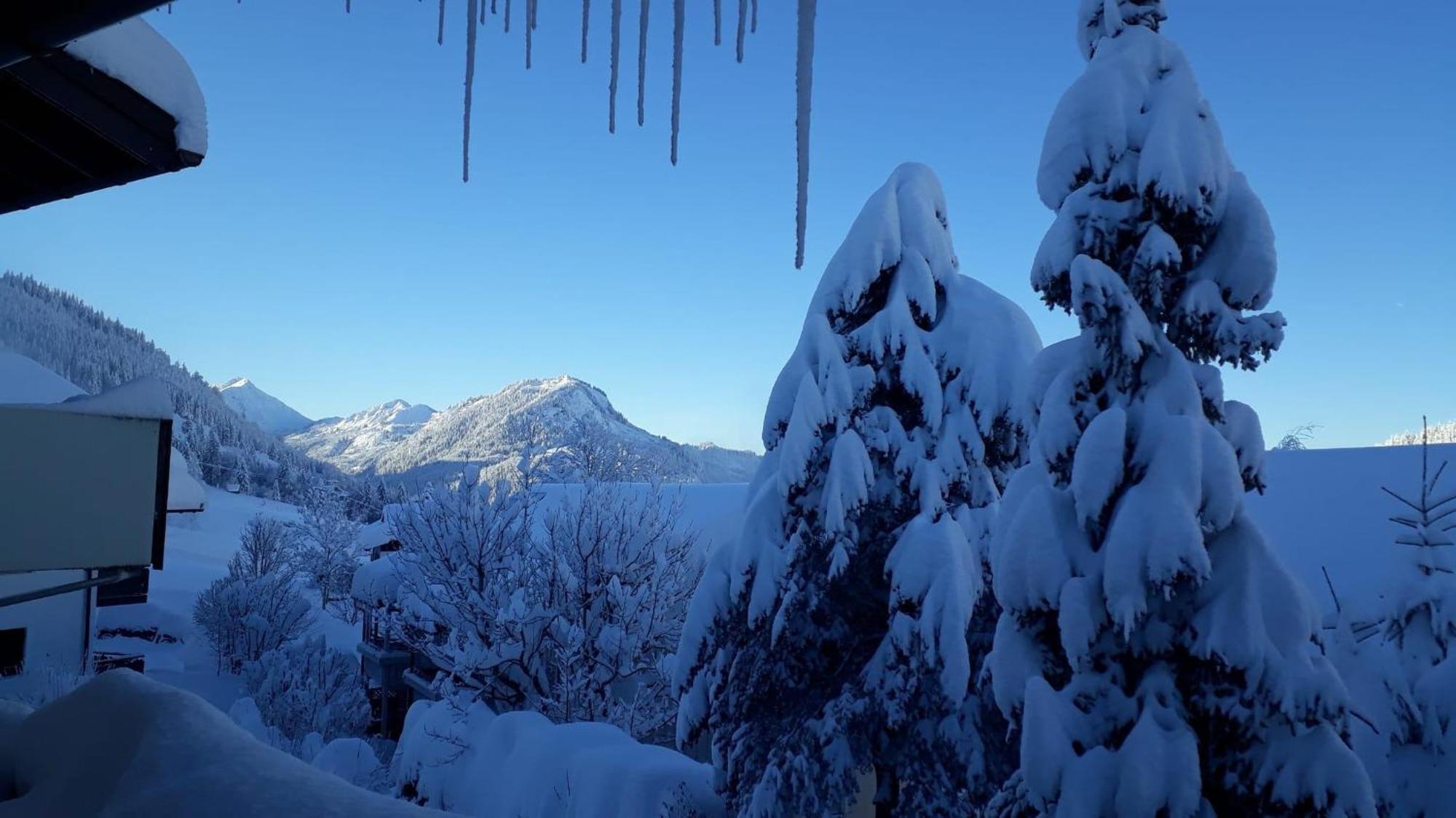 Ferienwohnung Bachmann Oberjoch Bagian luar foto